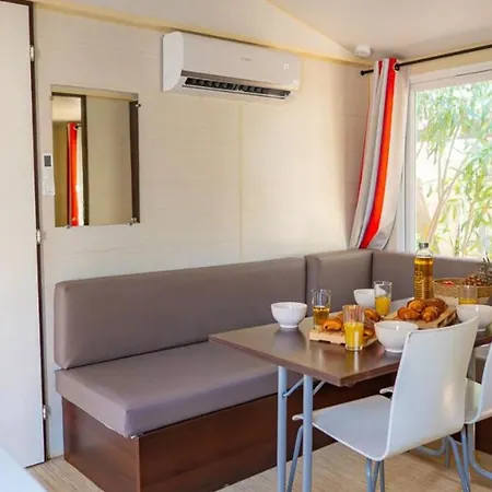 Mobil-home, Clim, Animaux Ok - 6 Pers. - Api-1-52-2198 Camping